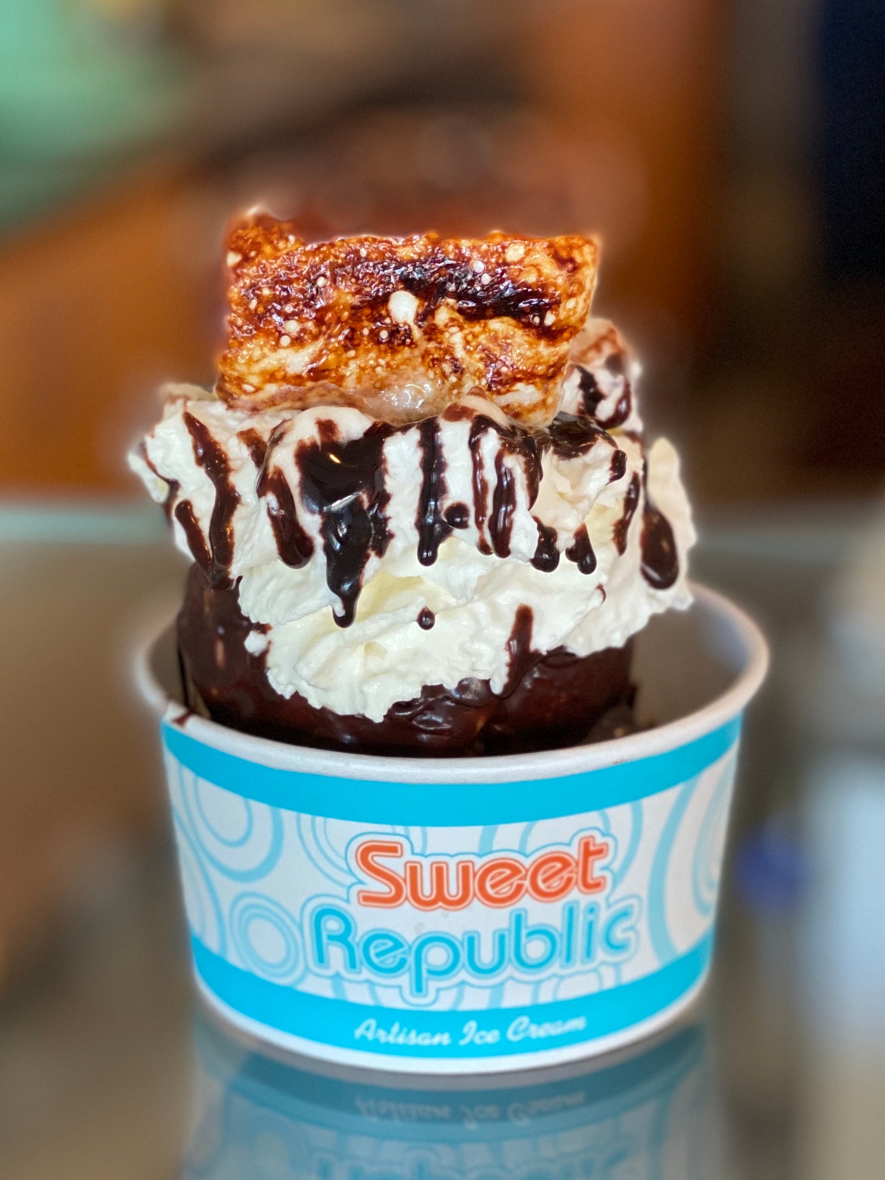 Campfire S'more Sundae | Sweet Republic